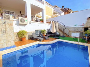Ferienhaus mit Privatpool für 10 Personen ca 240 qm in Nerja, Andalusien Costa del Sol